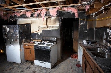 Fire damage repair by EZ Restoration LLC